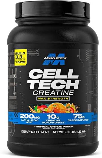 MUSCLETECH CELL TECH TROPICAL CITRUS 3LB