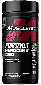 MUSCLETECH HIDROXYCUT HARDCORE ELITE 50 CAPSULAS