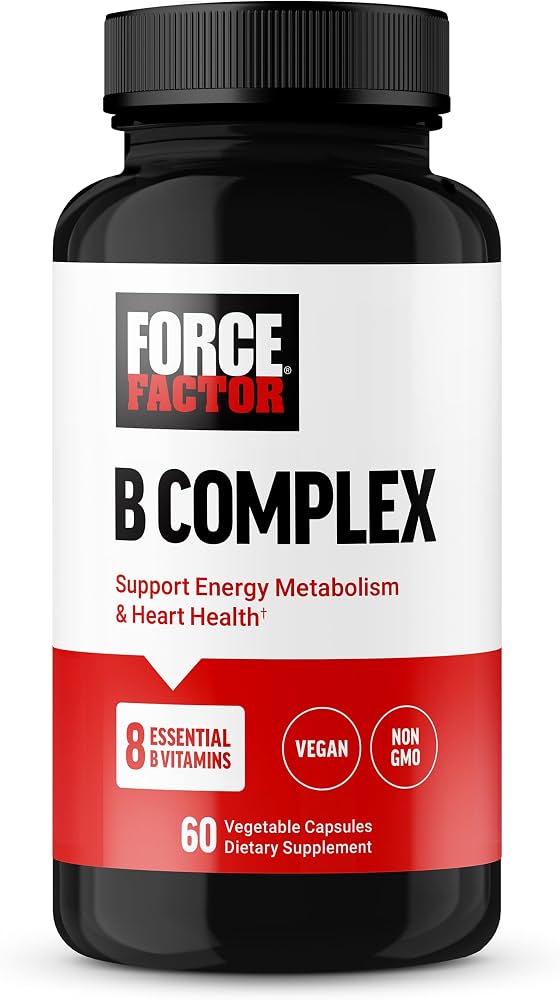 FORCE FACTOR B COMPLEX 60 CAPSULAS