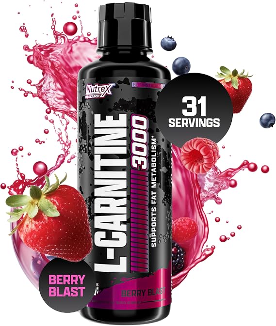 NUTREX CARNITINE LIQUID 3000 BERRY BLAST