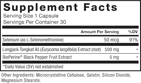 FORCE FACTOR LONGJACK 30 CAPSULAS