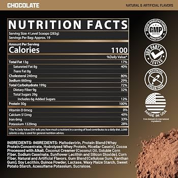 NUTREX MASS INFUSION 12LB CHOCOLATE
