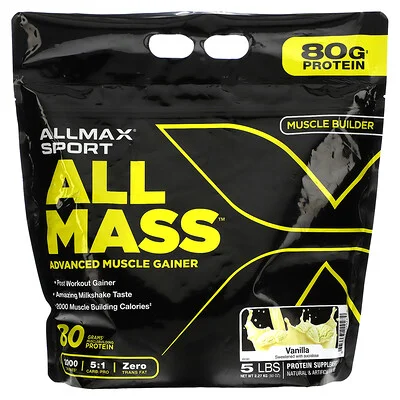 ALLMAX ALLMASS VAINILA 5LB