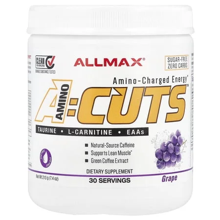 ALLMAX AMINO-CUTS GRAPE 30 SERVICIOS
