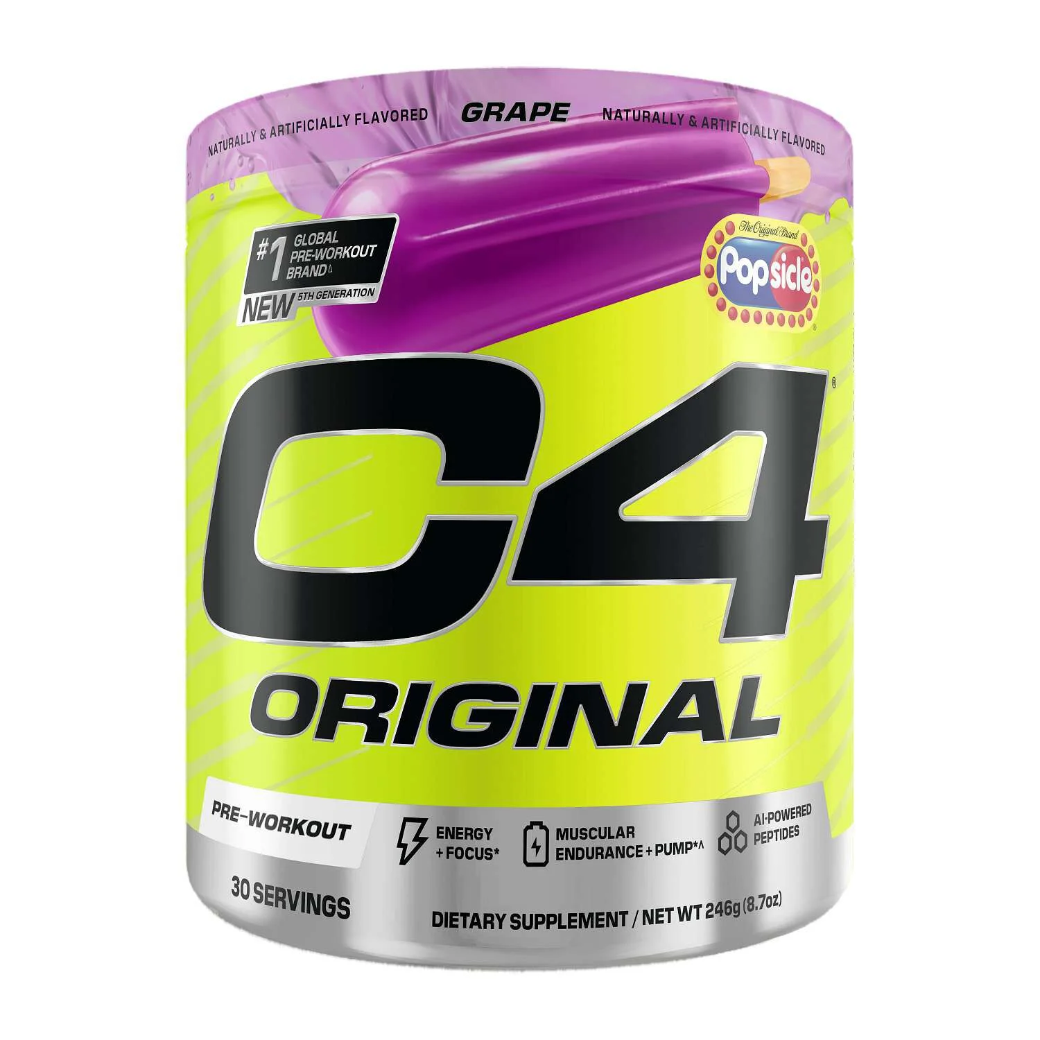 CELLUCOR C4 ORIGINAL GRAPE 30 SERVICIOS