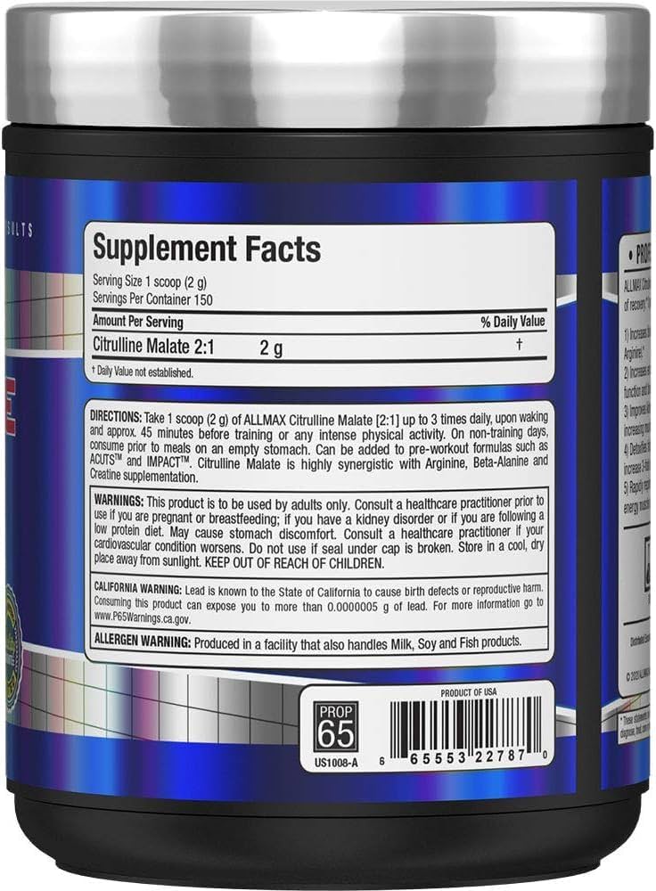 ALLMAX CITRULINE 150 SERVICIOS