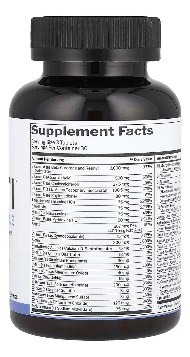 RULE 1 MENS MULTIVITAMINICO 90 CAPSULAS