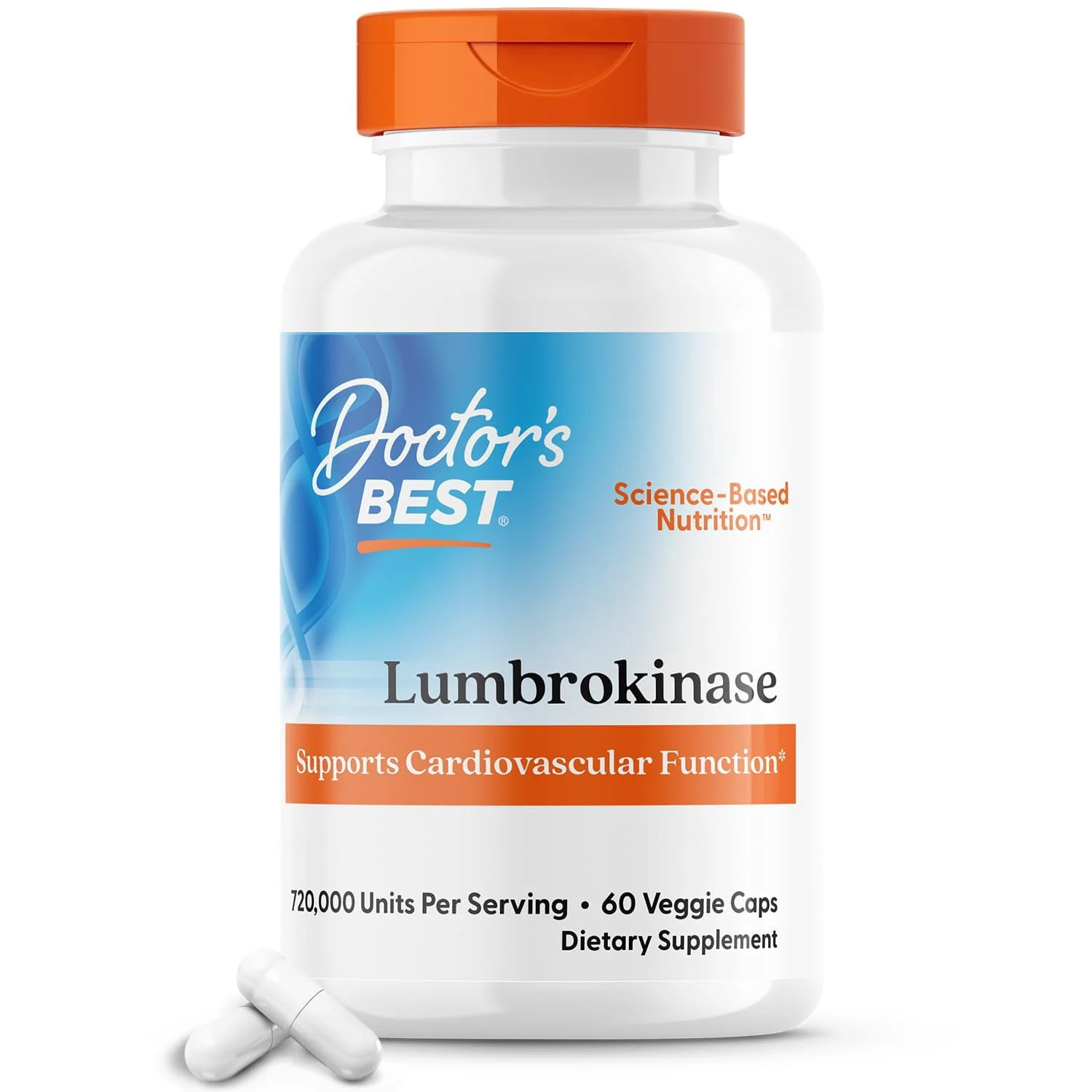DOCTOR BEST LUMBROKINASE 60 CAPSULAS