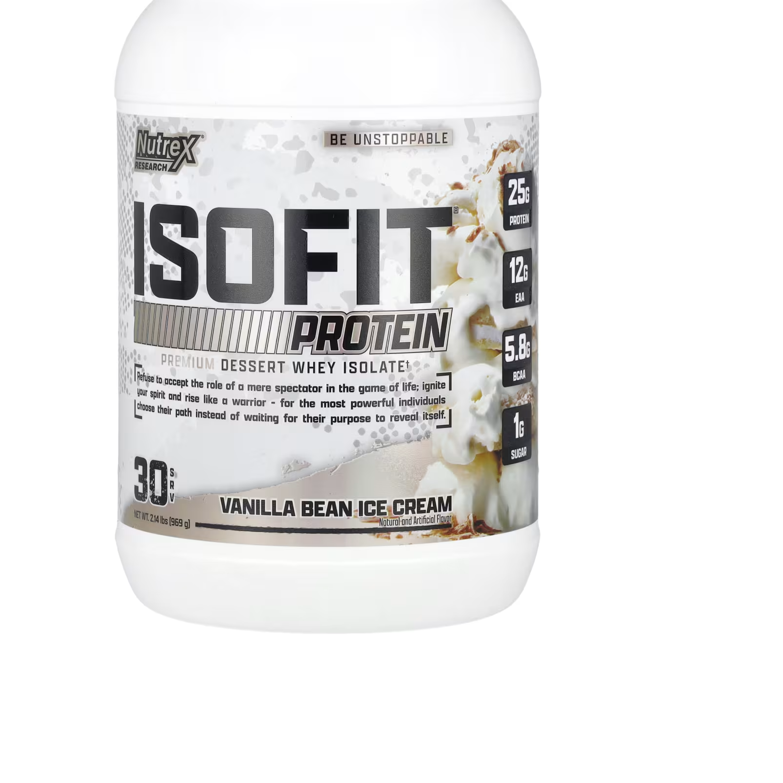 NUTREX ISOFIT VAINILLA 2LB