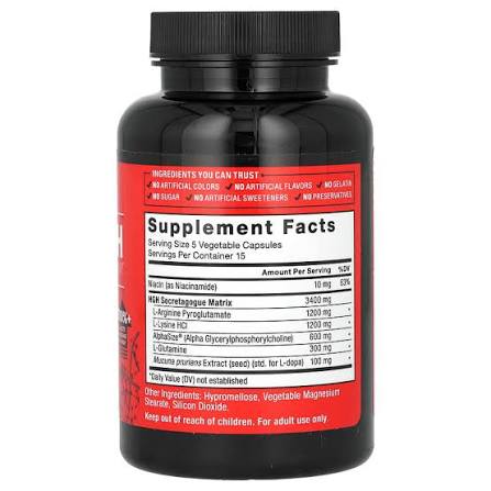 FORCE FACTOR HGH 75 CAPSULAS