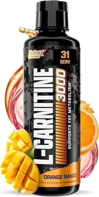 NUTREX L-CARNITINE 3000 ORANGE MANGO 31 SERVICIOS