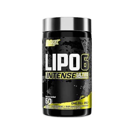NUTREX LIPO 6  INTENSE 60 CAPSULAS
