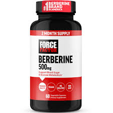 FORCE FACTOR BERBERINE 500MG 60 CAPSULAS