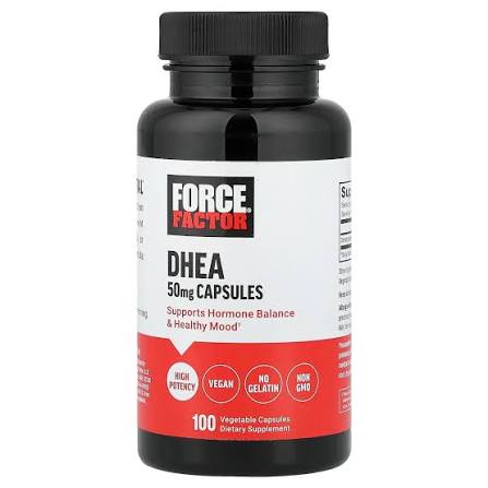 FORCE FACTOR DHEA 100 CAPSULAS