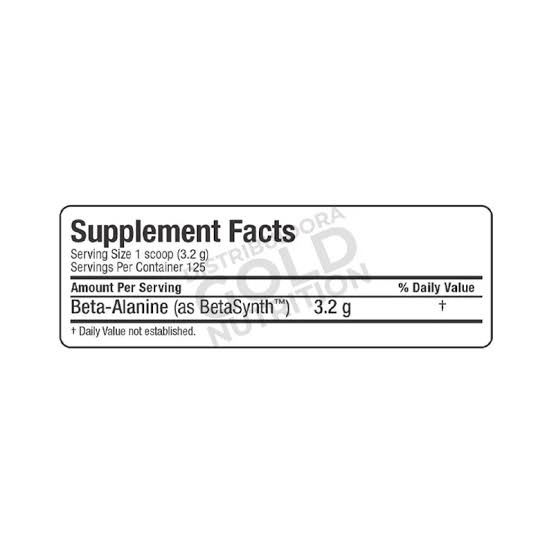 ALLMAX BETA-ALANINE 125 SERVICOS