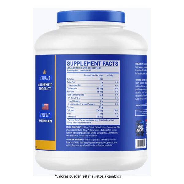 RC KING WHEY SPORT VAINILLA 5LB
