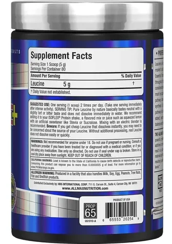 ALLMAX LEUCINE 80 SERVICIOS