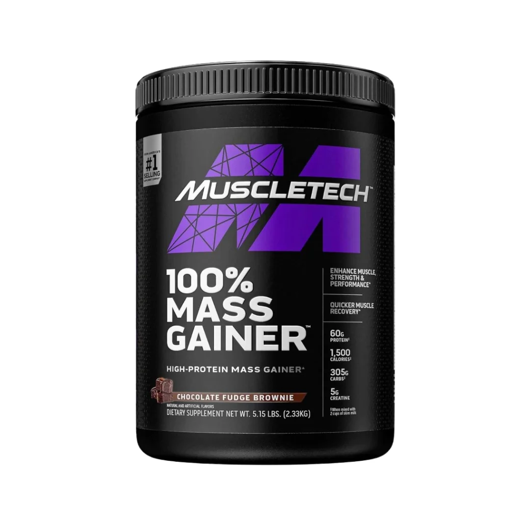 MUSCLETECH 100% MASS GAINER VAINILLA 5.15 LBS