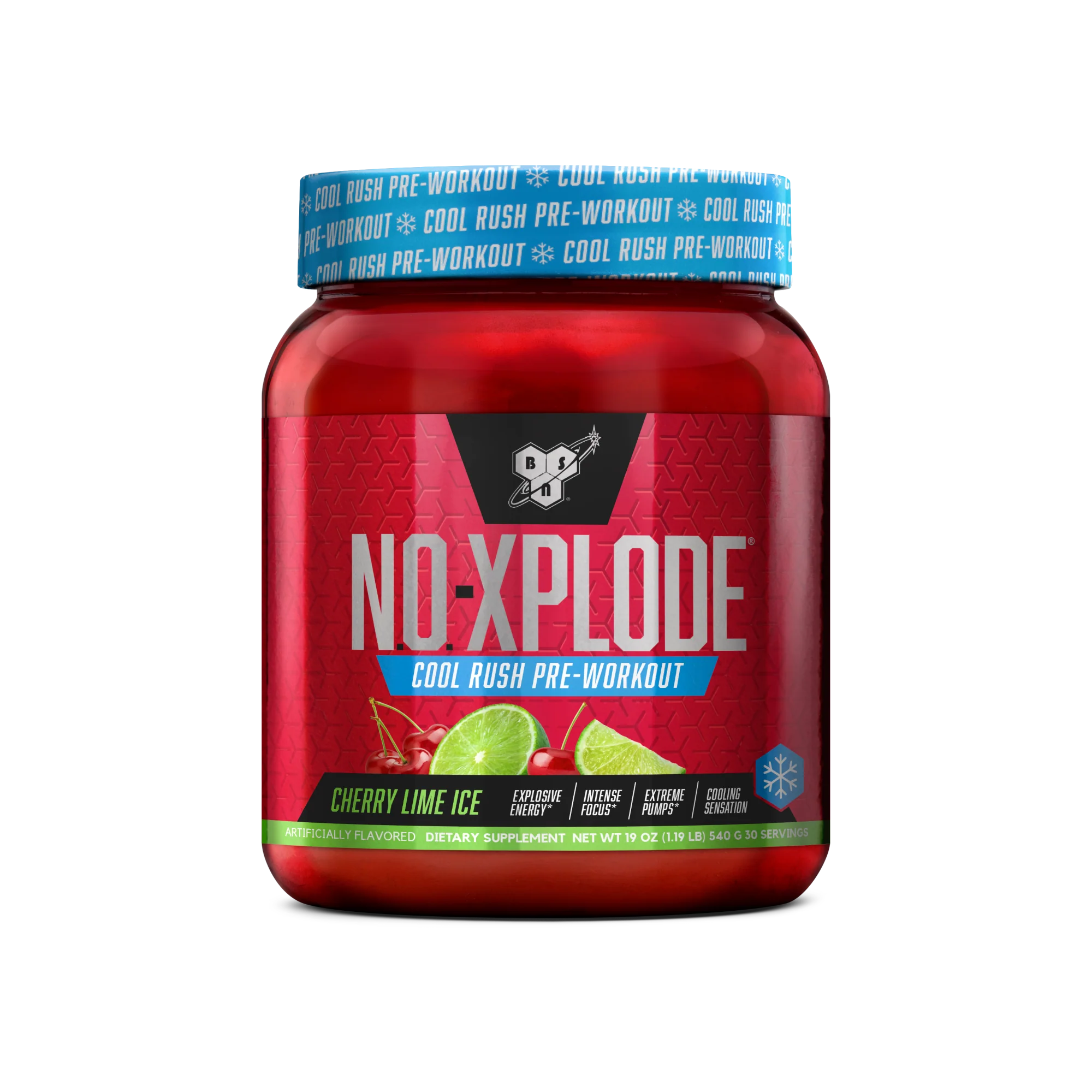 BSN NO-XPLODE CHERRY LIME ICE 30 SERVICIOS