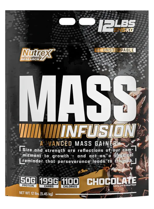 NUTREX MASS INFUSION 12LB CHOCOLATE