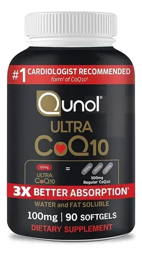QUNOL COQ10 100MG 100 CAPSULAS