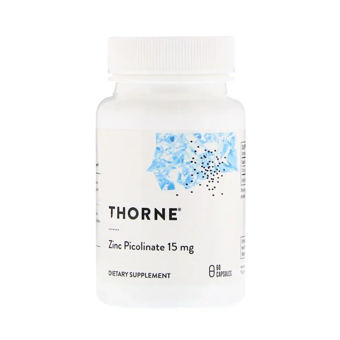 THORNE ZINC PICOLINATE 15MG 60 CAPSULAS